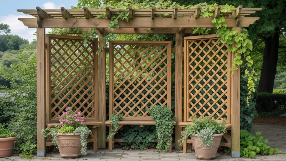 16 DIY Trellis Ideas You Can Build from Scrap Wood