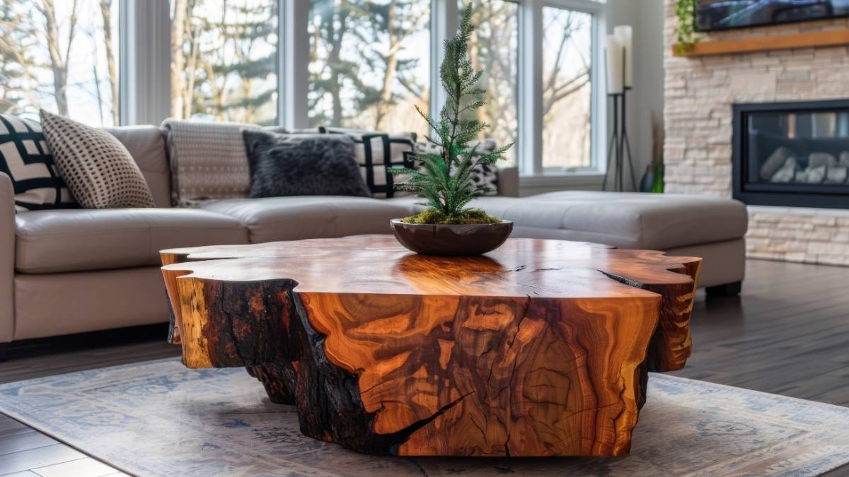 Functional DIY Wood Log Ideas for the Home
