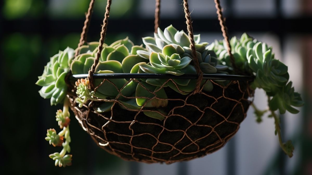 Hanging Succulent Sphere