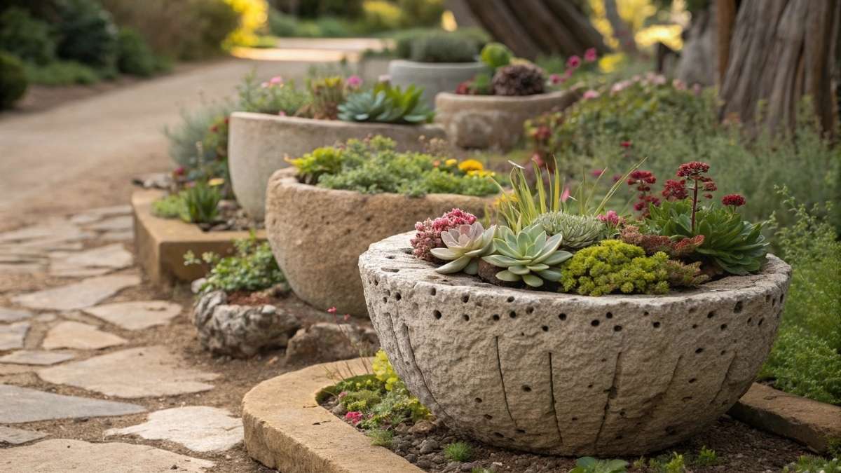 Hypertufa Planters