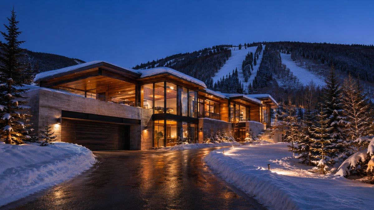 Is This What an $18.9 Million Vail Mansion Should Look Like?