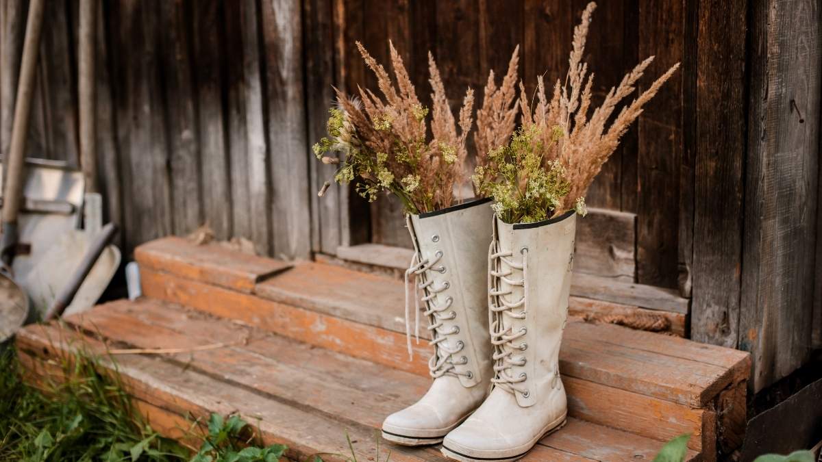 Old Boots and Shoes