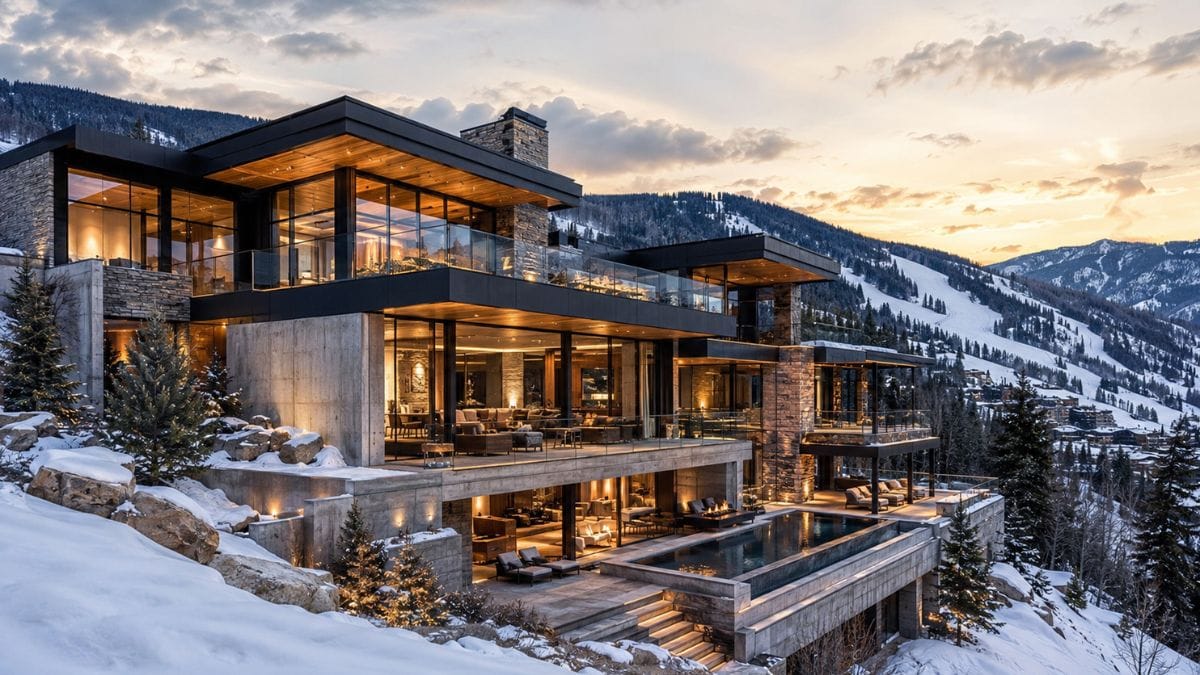 This is What $18,900,000 Buys You Steps From Vail’s Ski Slopes (MANSION TOUR)